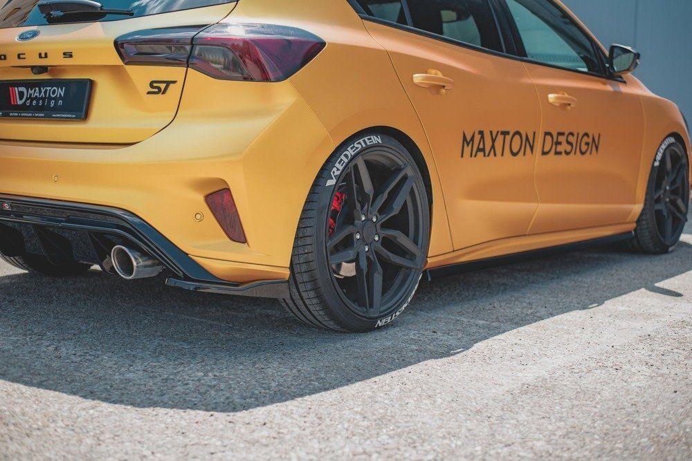 Seitliche Heck Diffusor Erweiterung V.3 für Ford Focus ST MK4 von Maxton Design