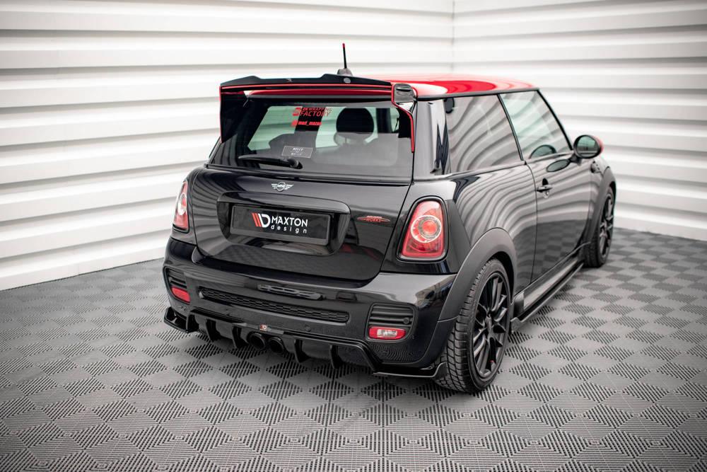 Seitliche Heck Diffusor Erweiterung V.3 für Mini Cooper JCW R56 von Maxton Design