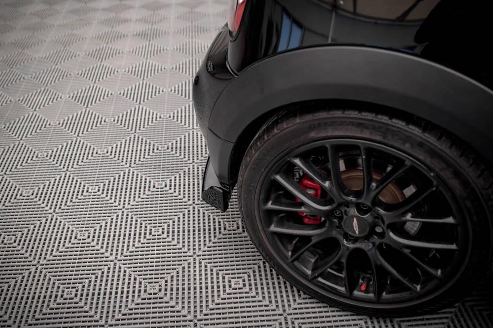 Seitliche Heck Diffusor Erweiterung V.3 für Mini Cooper JCW R56 von Maxton Design