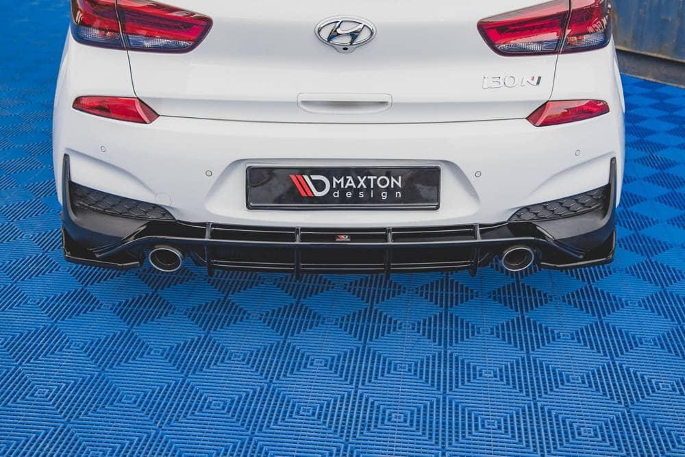 Seitliche Heck Diffusor Erweiterung V.4 für Hyundai I30 N MK3 Hatchback/Fastback von Maxton Design