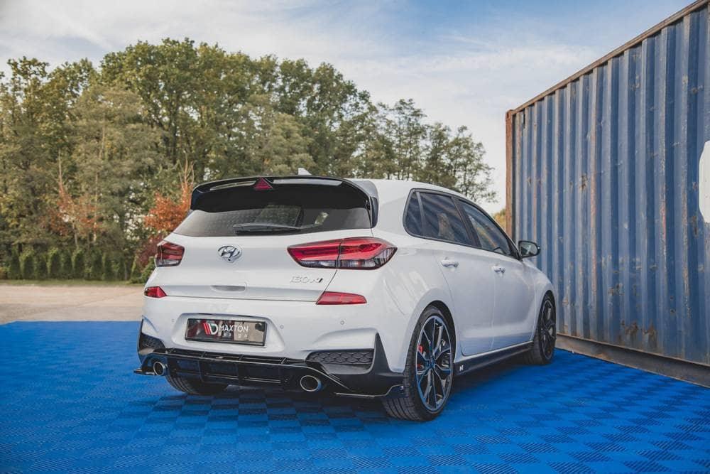 Seitliche Heck Diffusor Erweiterung V.4 für Hyundai I30 N MK3 Hatchback/Fastback von Maxton Design