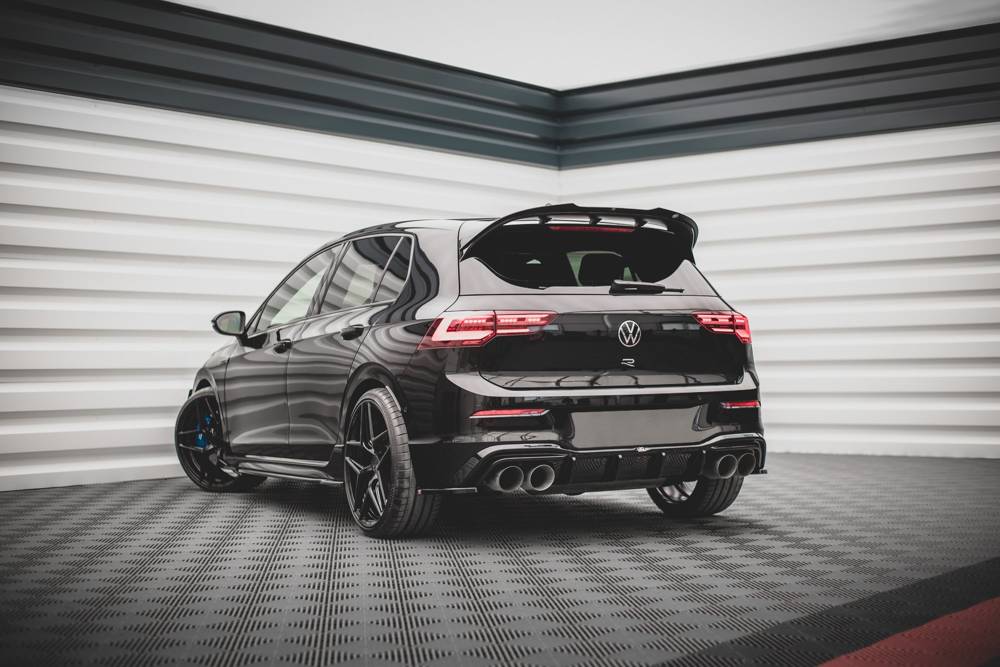 Seitliche Heck Diffusor Erweiterung V.4 für VW Golf 8 R von Maxton Design