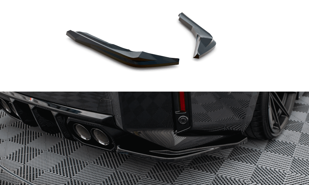 Seitliche Heck Diffusor Erweiterung V.5 für BMW M2 G87 von Maxton Design