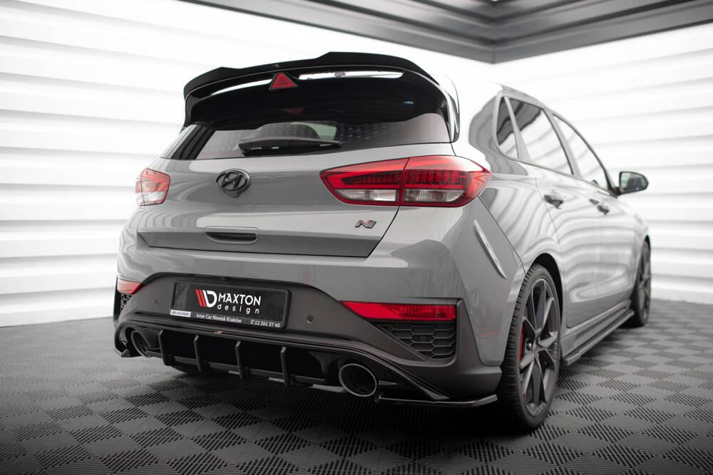 Seitliche Heck Diffusor Erweiterung Racing mit Flaps für VW Golf 6 GTI von Maxton Design