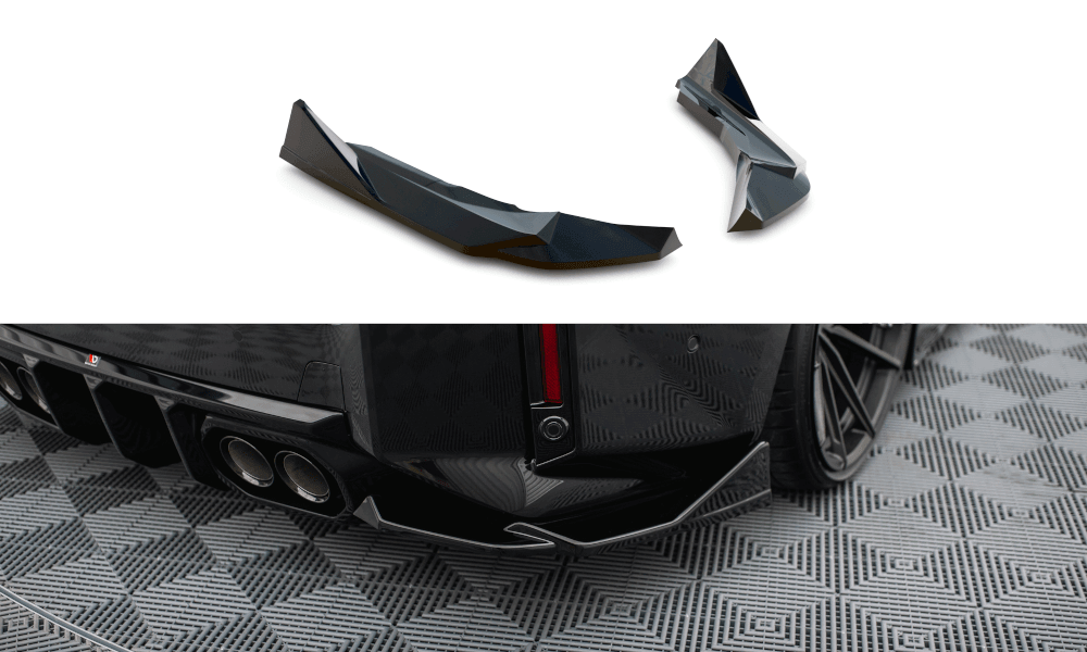 Seitliche Heck Diffusor Erweiterung V.6 für BMW M2 G87 von Maxton Design