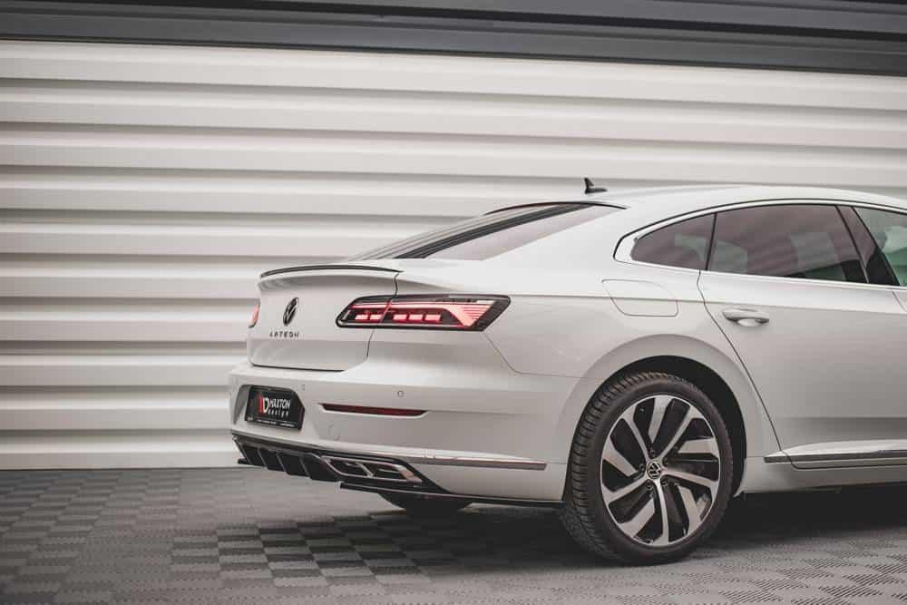 Seitliche Heck Diffusor Erweiterung für VW Arteon R-Line Facelift 3H von Maxton Design