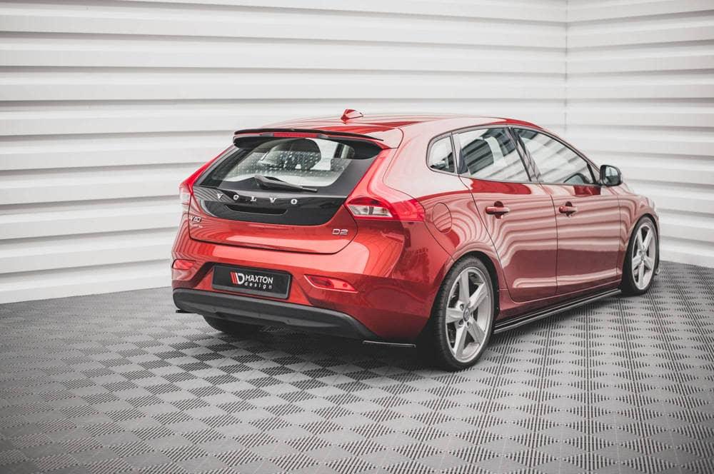 Seitliche Heck Diffusor Erweiterung für Volvo V40 P1X von Maxton Design