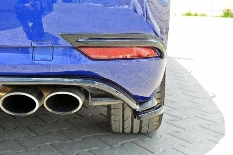 Seitliche Heck Diffusor Erweiterung für VW Golf 7 R-Line Facelift von Maxton Design