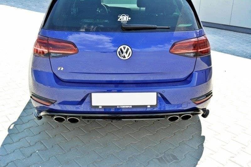 Seitliche Heck Diffusor Erweiterung für VW Golf 7 R Facelift von Maxton Design