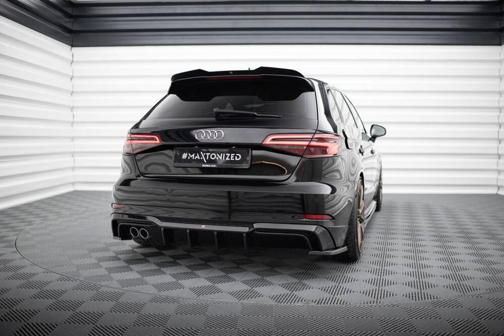 Heckdiffusor für Audi A3 Sportback S-Line 8V Facelift von Maxton Design