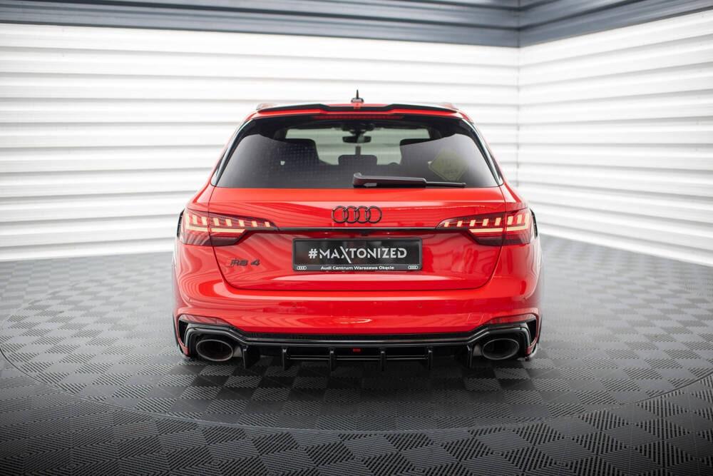 Heck Diffusor für AUDI RS4 Avant B9 von Maxton Design