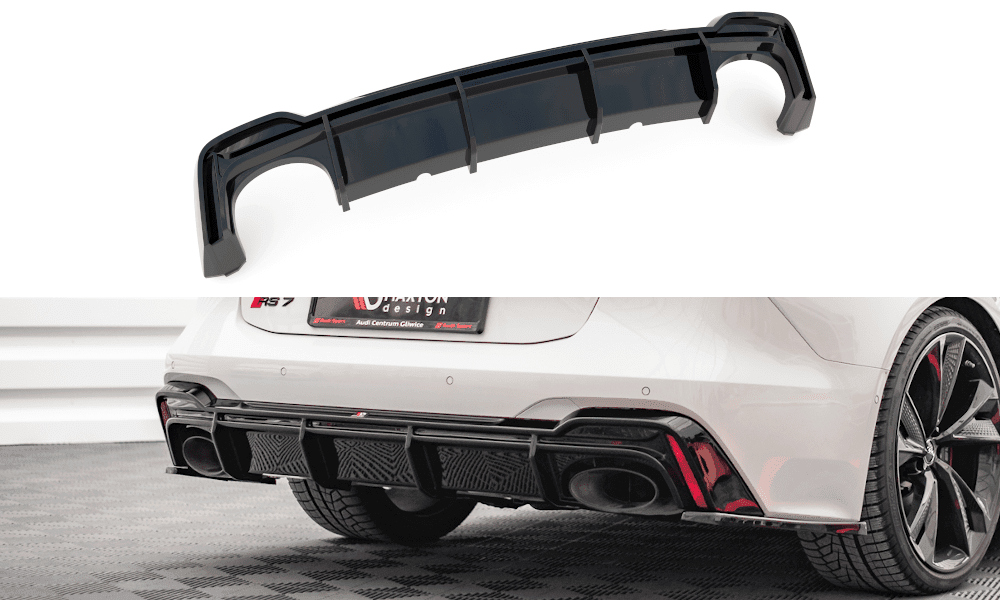 Heck Diffusor für Audi RS7 C8 von Maxton Design