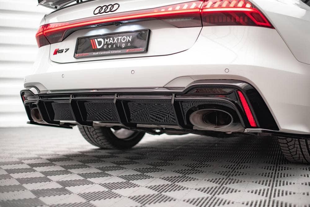 Heck Diffusor für Audi RS7 C8 von Maxton Design