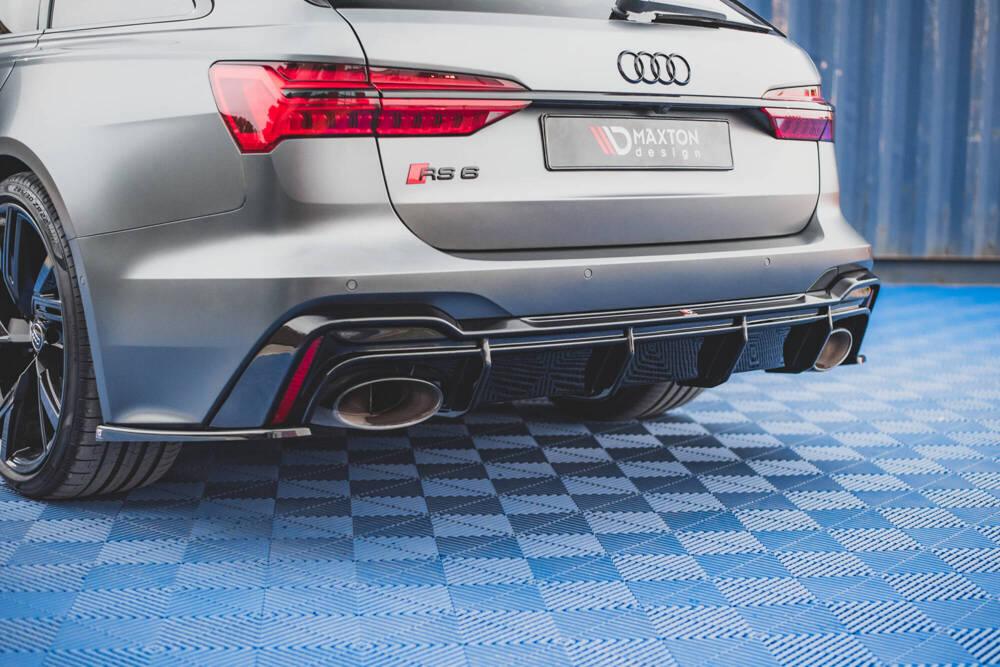 Heckdiffusor (Fahrzeuge mit AHK) für Audi RS6 C8 von Maxton Design