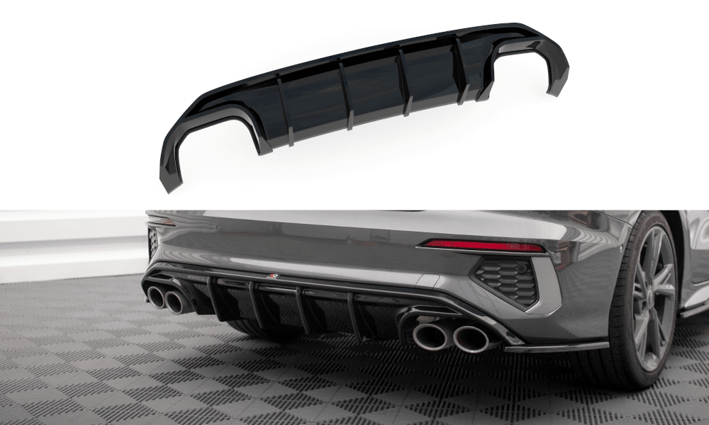 Heckdiffusor für Audi S3 8Y Limousine von Maxton Design