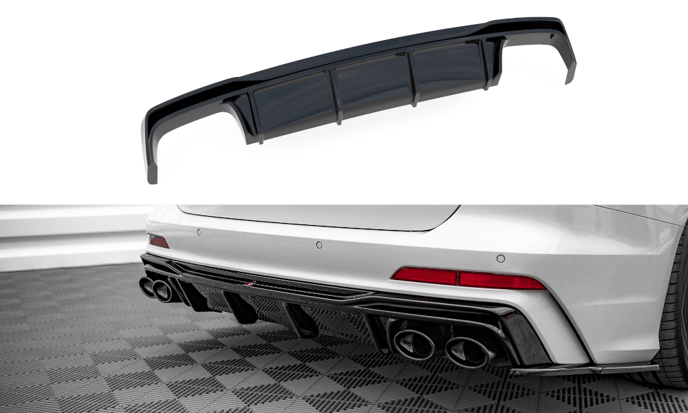 Heckdiffusor für Audi S6 C8 von Maxton Design