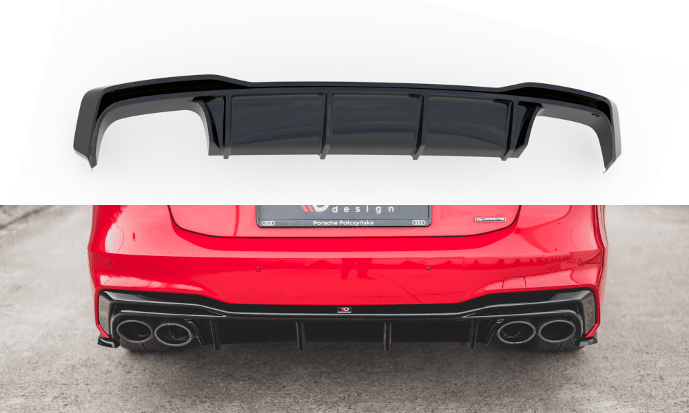 Heckdiffusor für Audi S7 C8 von Maxton Design