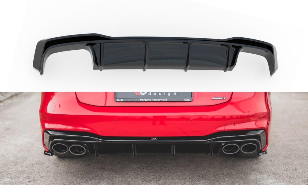 Rear diffuser for Audi A7 C8 S-Line from Maxton Design 