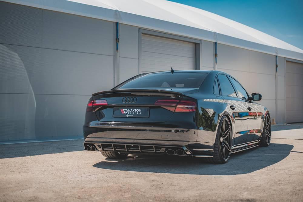 Heck Diffusor für Audi S8 4H Facelift von Maxton Design