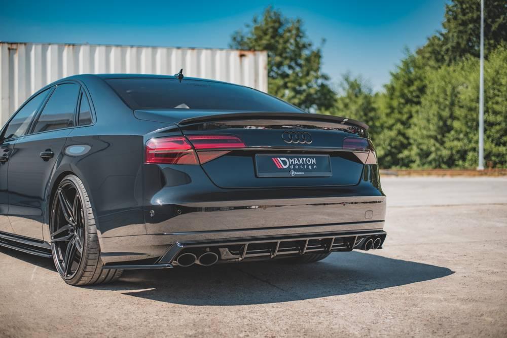 Heck Diffusor für Audi S8 4H Facelift von Maxton Design