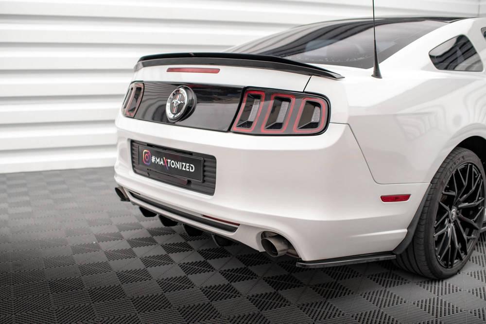 Heckdiffusor Ansatz für Ford Mustang MK5 Facelift von Maxton Design