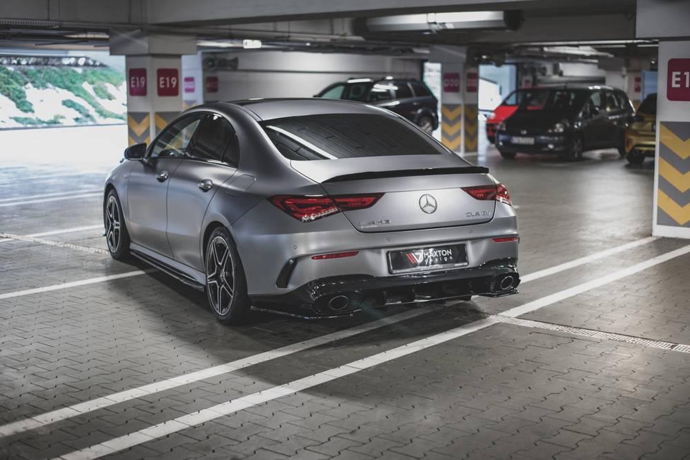 Zentraler hinterer Splitter für Mercedes AMG CLA 45 C118 von Maxton Design