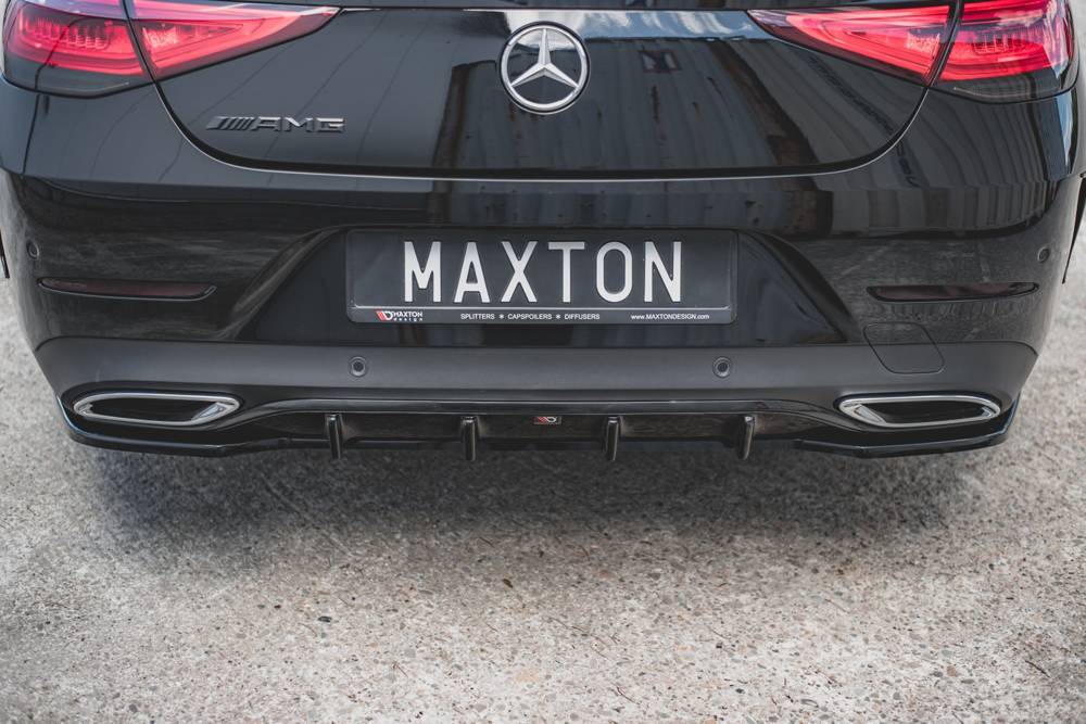 Heck Diffusoransatz für Mercedes-CLS AMG-Line C257 von Maxton Design