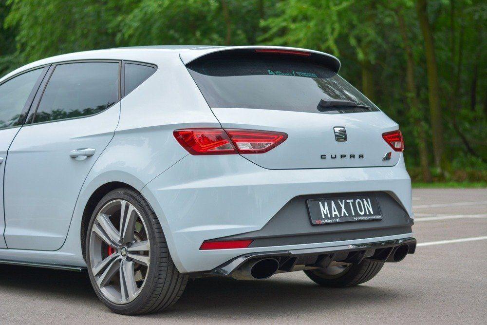 Heck Diffusoransatz für Seat Leon Cupra Mk3 von Maxton Design