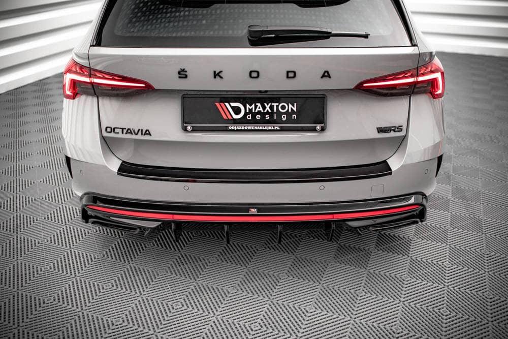 Heck Diffusor für Skoda Octavia RS MK4 von Maxton Design