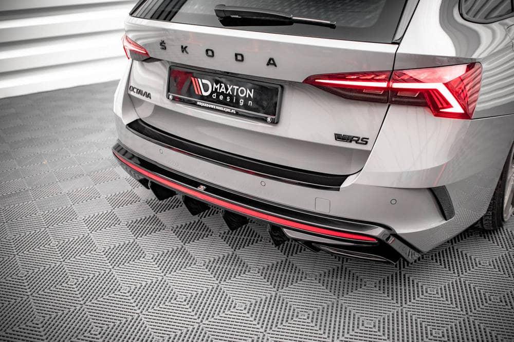 Heck Diffusor für Skoda Octavia RS MK4 von Maxton Design