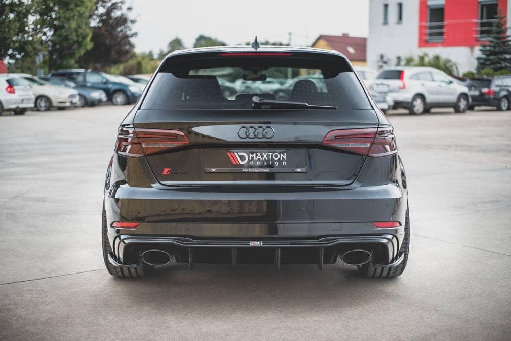 Rear diffuser V.2 Audi RS3 8V FL Sportback Maxton Design 