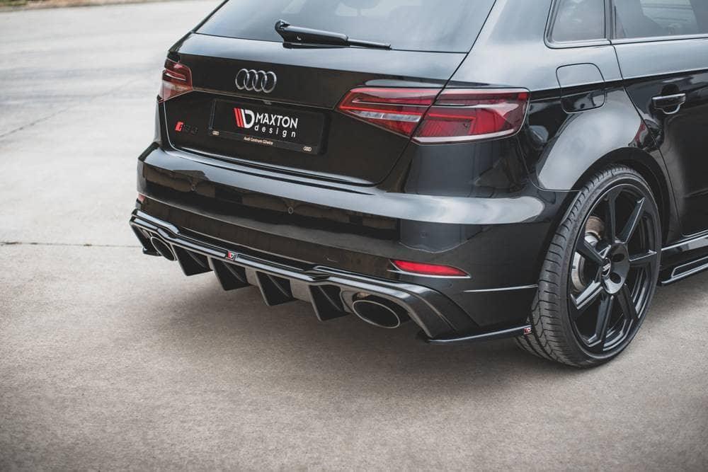 Rear diffuser V.2 Audi RS3 8V FL Sportback Maxton Design 