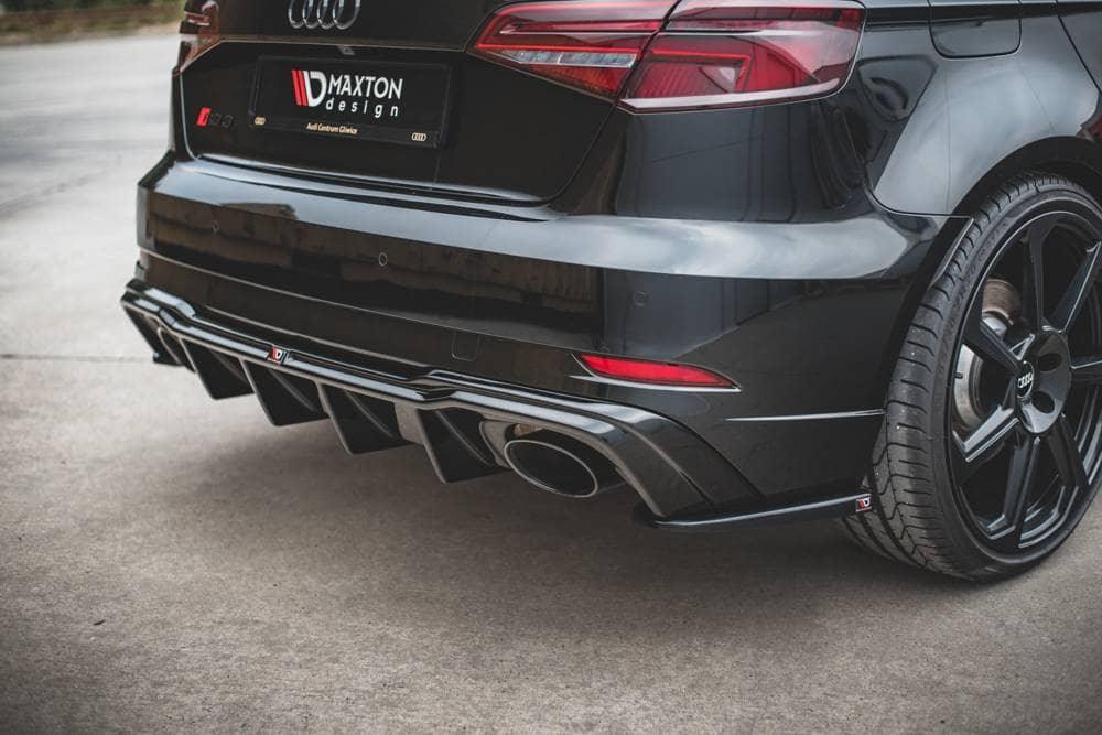 Rear diffuser V.2 Audi RS3 8V FL Sportback Maxton Design 