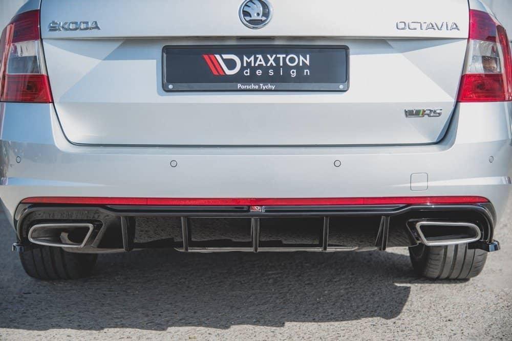 Heck Diffusor V.2 für Skoda Octavia RS MK3 Diesel von Maxton Design