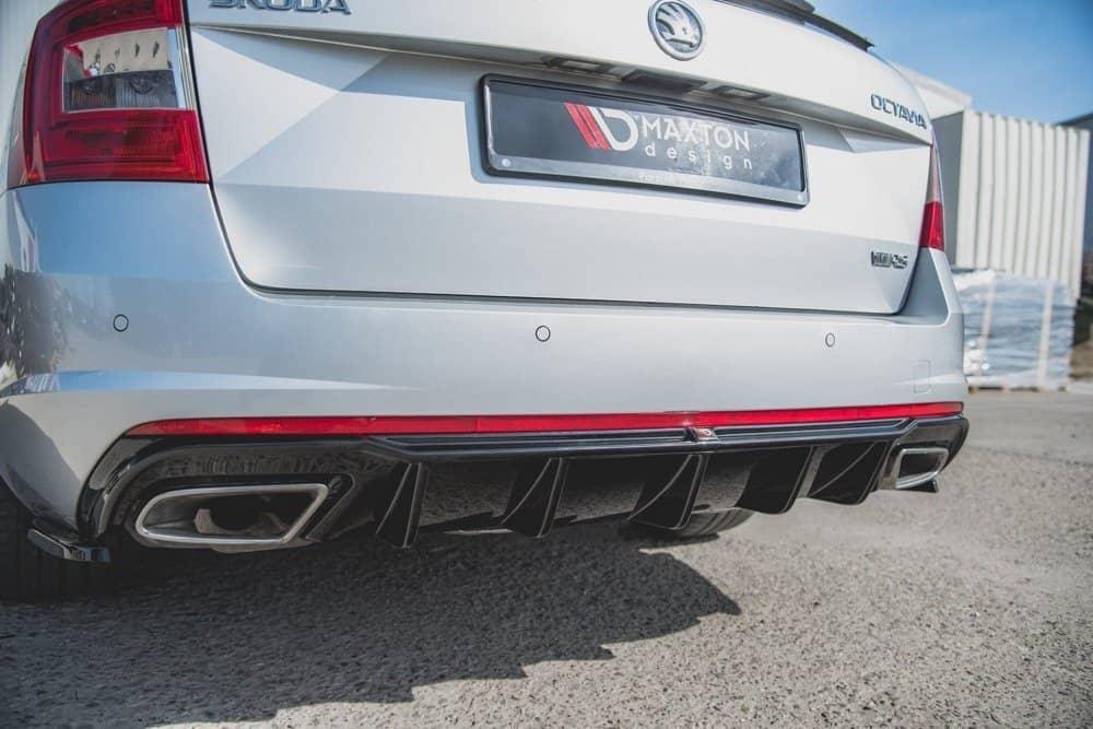 Heck Diffusor V.2 für Skoda Octavia RS MK3 Diesel von Maxton Design