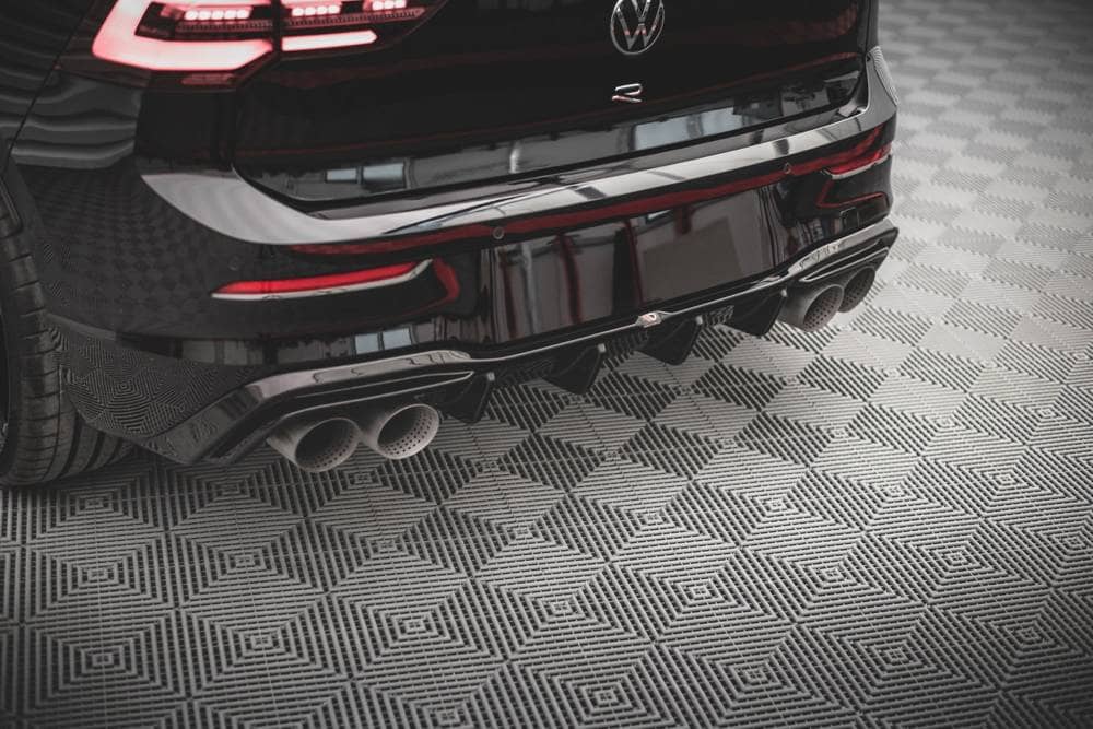 Heck Diffusor V.2 für VW Golf R MK8 von Maxton Design