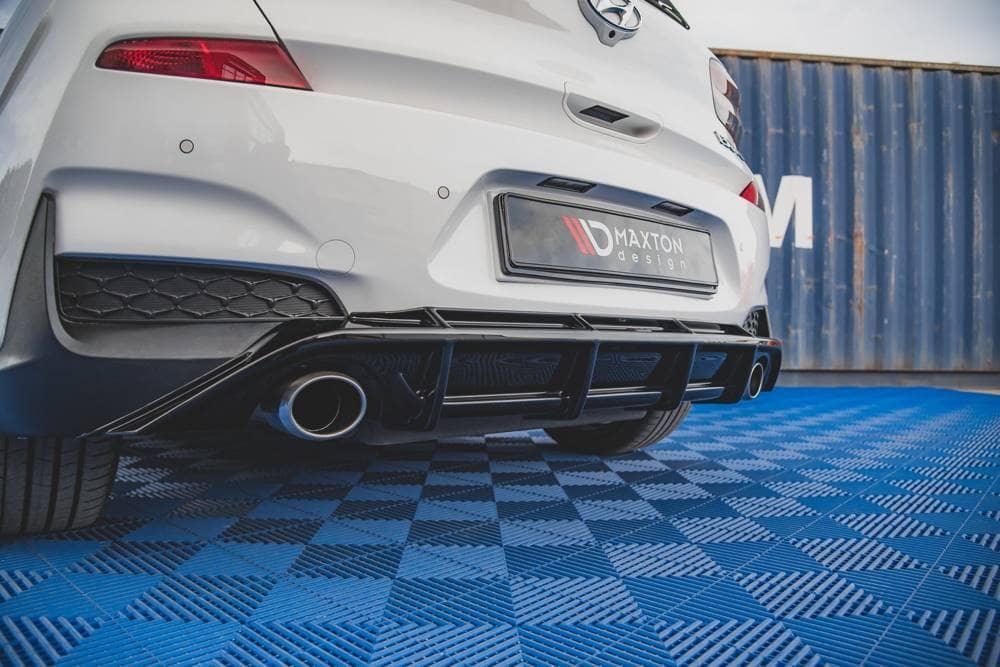 Heck Diffusor Erweiterung für Hyundai I30 N MK3 Hatchback von Maxton Design