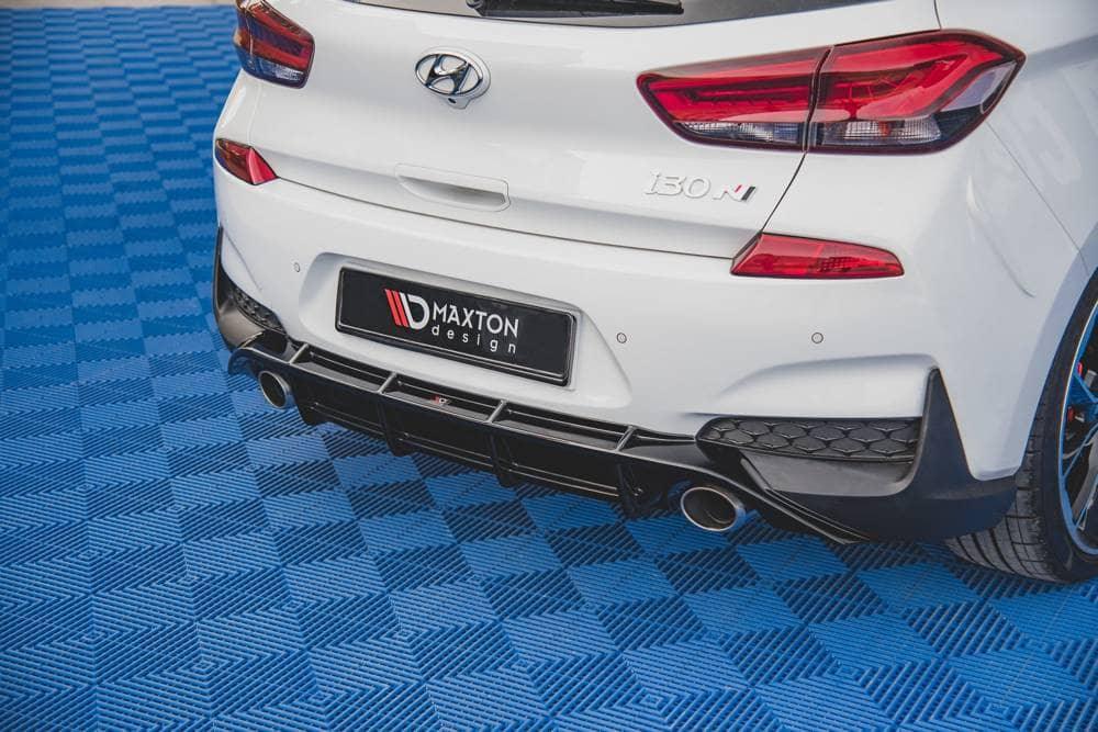 Heck Diffusor Erweiterung für Hyundai I30 N MK3 Hatchback von Maxton Design