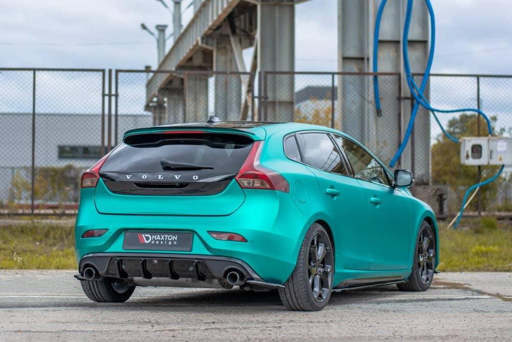 Heckdiffusor Ansatz für Volvo V40 R-Design P1X von Maxton Design