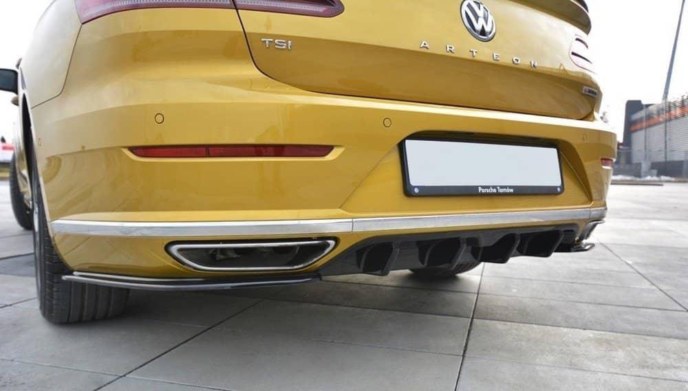 Heck Diffusoransatz für VW Arteon R-Line 3H von Maxton Design