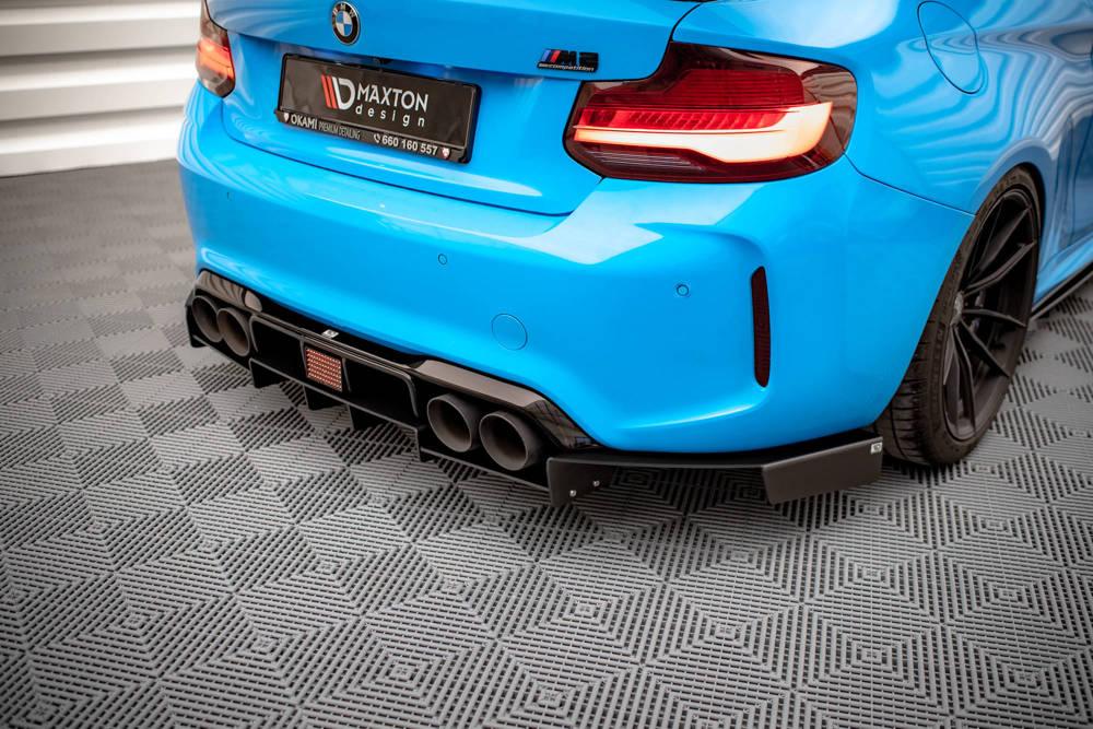 Heck Diffusor Racing für BMW M2 F87 von Maxton Design