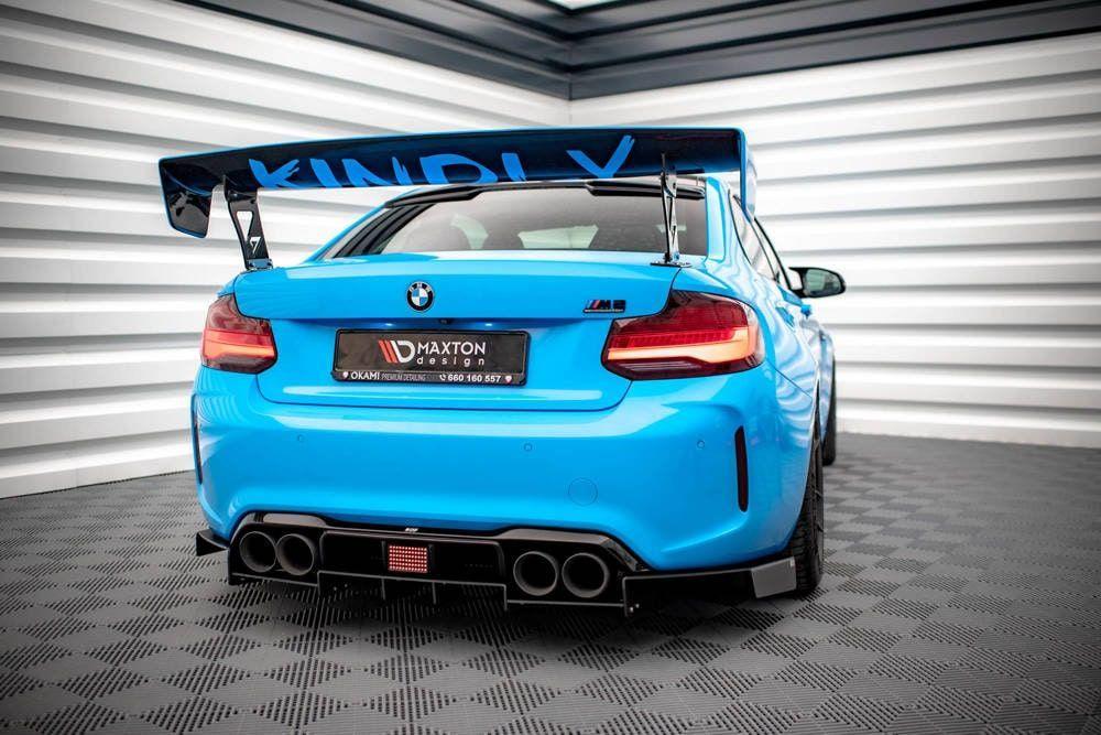 Heck Diffusor Racing für BMW M2 F87 von Maxton Design