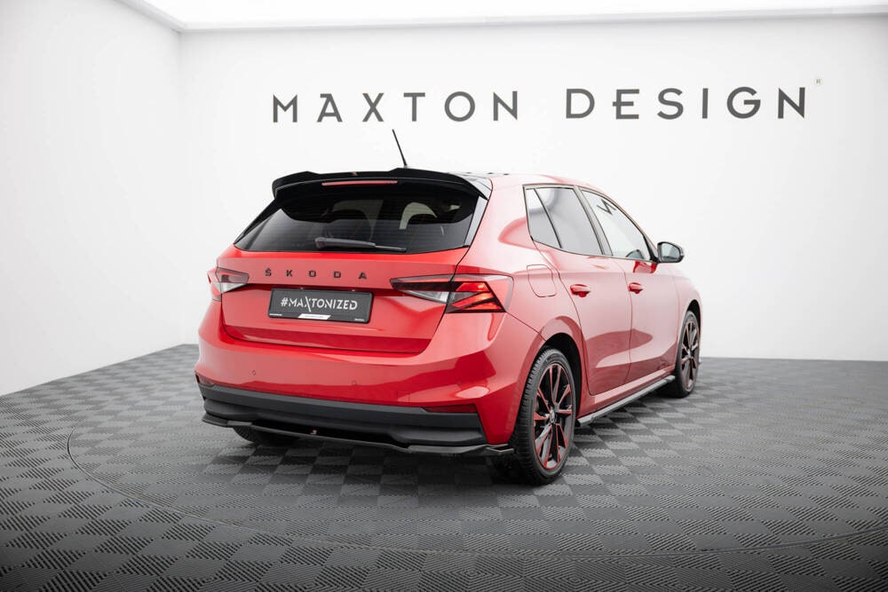 Zentraler Hinterer Splitter für Skoda Fabia PJ von Maxton Design