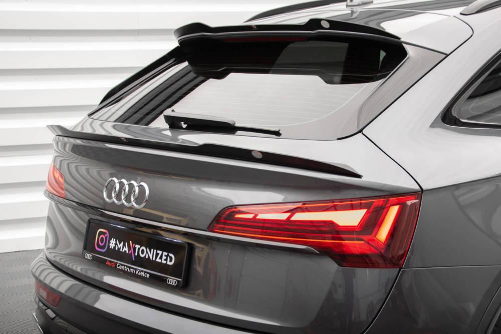 Spoiler Cap unter der Heckscheibe für Audi SQ5 Sportback FY Facelift von Maxton Design