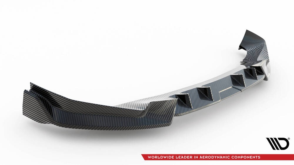 Carbon Front Lippe / Front Splitter / Frontansatz für BMW X7 M-Paket G07 Facelift von Maxton Design