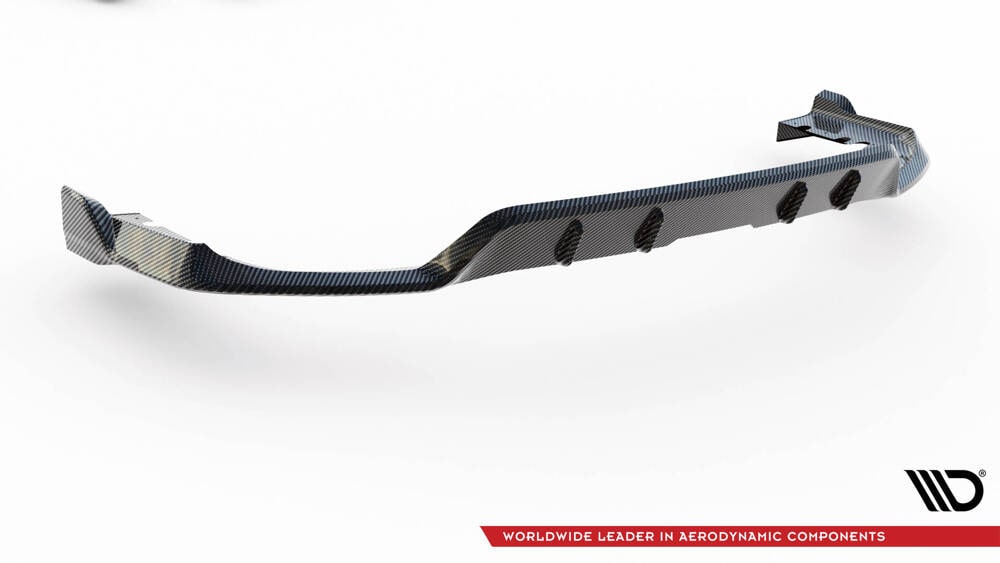 Carbon Zentraler Hinterer Splitter für BMW X5 M-Paket G05 Facelift von Maxton Design