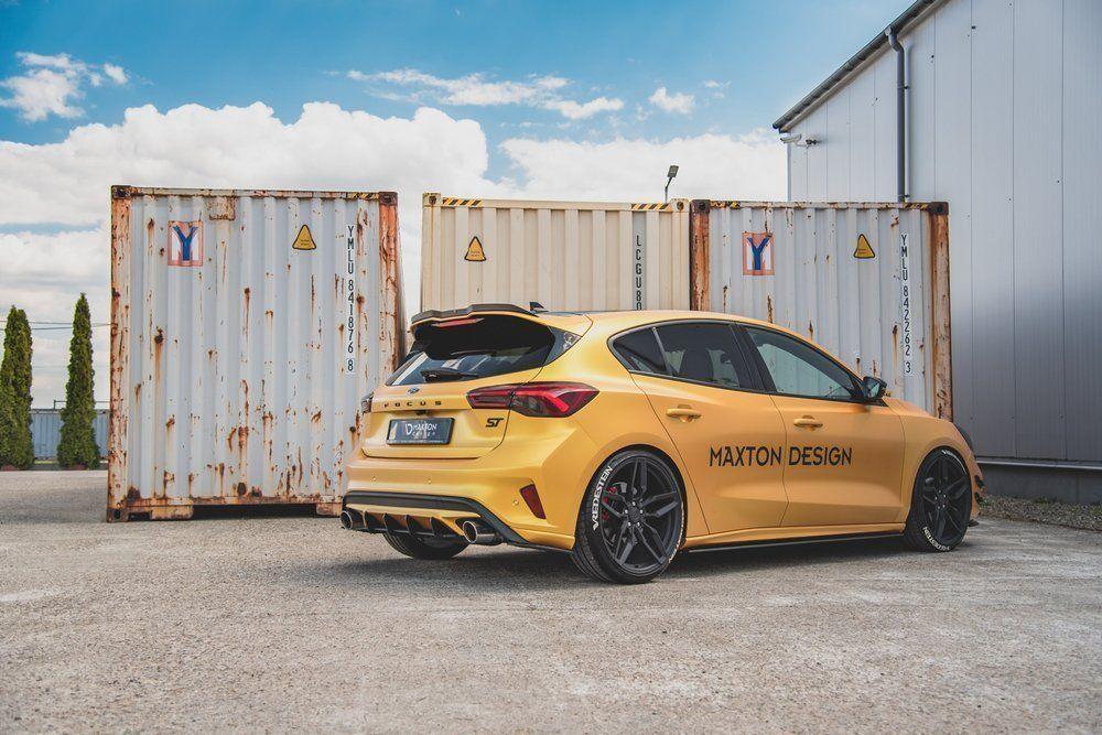 Seitliche Heck Diffusor Erweiterung Racing für Ford Focus ST MK4 von Maxton Design