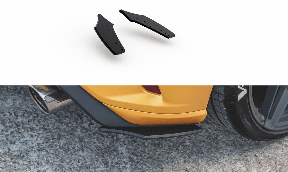 Seitliche Heck Diffusor Erweiterung Racing für Ford Focus ST MK4 von Maxton Design