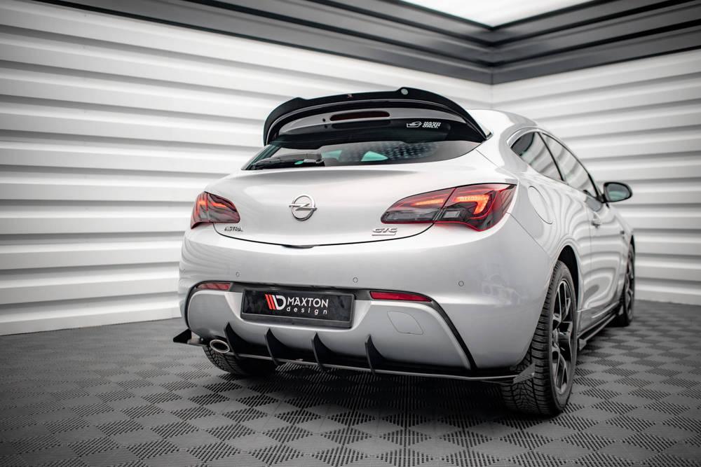 Heckdiffusor Racing mit Flaps für Opel Astra J GTC OPC-Line von Maxton Design