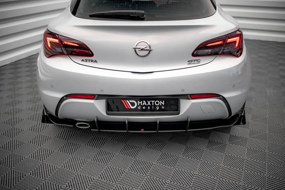 Heckdiffusor Racing mit Flaps für Opel Astra J GTC OPC-Line von Maxton Design